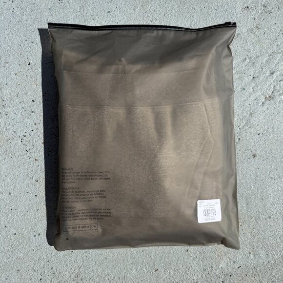 Fear of God Essentials Hoodie Grey Dark Oatmeal Size Small - Picture 14 of 16